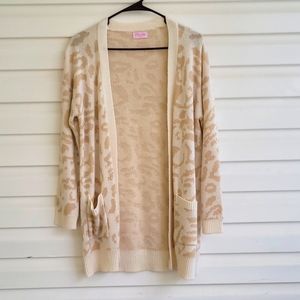 Pink Lily size xs cardigan